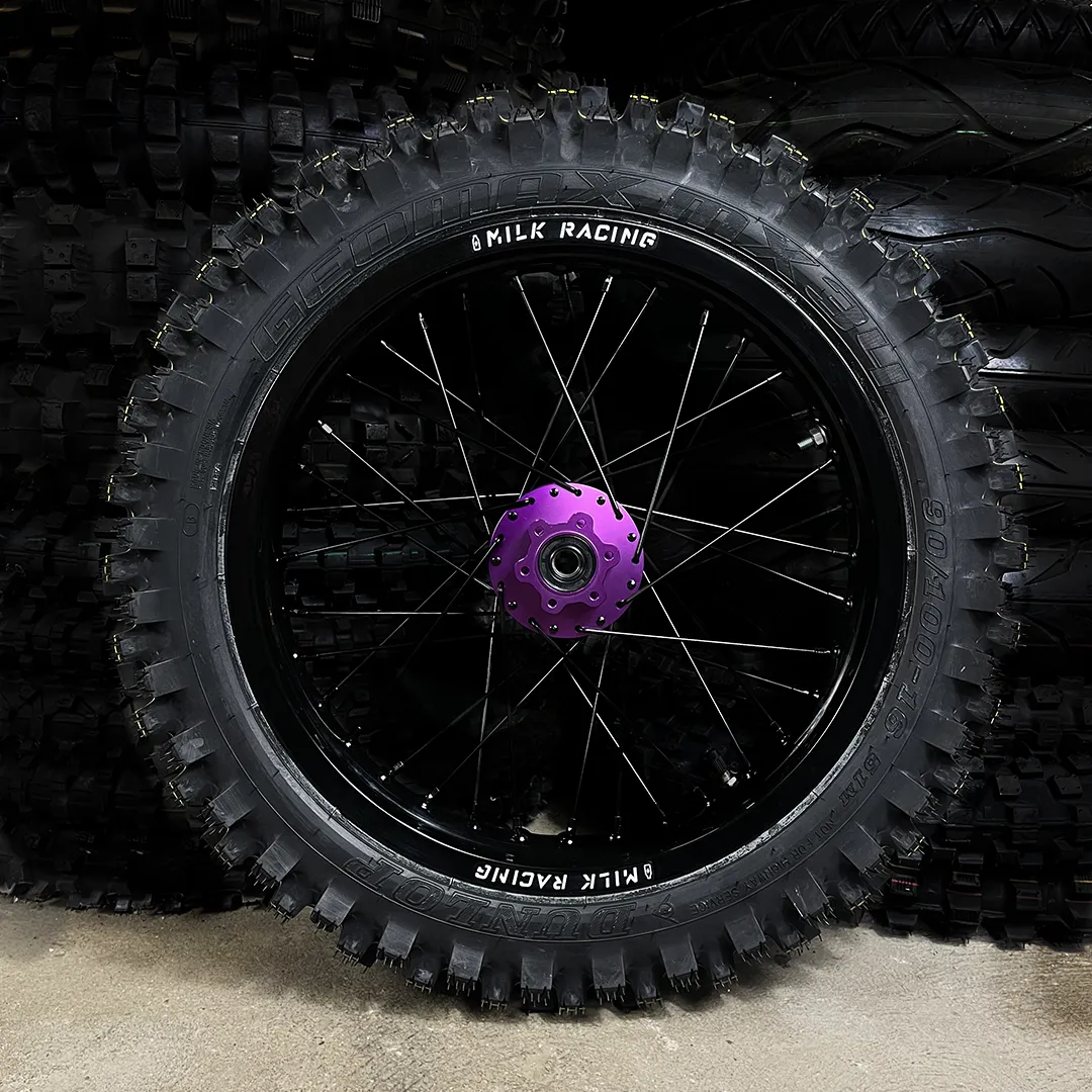 16 SURRON / E RIDE PRO SS 2.0 / TALARIA / XXX OFF-ROAD REAR WHEEL PURPLE HUB